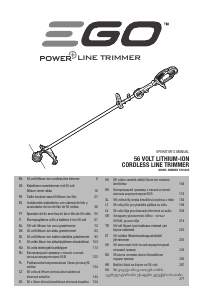 Manual EGO ST1530E Trimmer de gazon