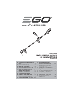 Manual de uso EGO BC1500E Cortabordes