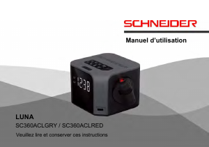 Manuale Schneider SC360ACL Radiosveglia