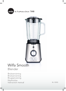 Bruksanvisning Wilfa BL-1000S Blender