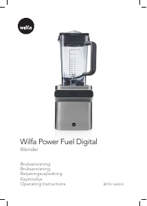 Handleiding Wilfa BPFD-1680GY Blender