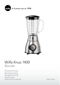 Manual Wilfa WBLB-1400S Blender