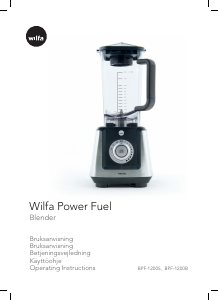 Brugsanvisning Wilfa BPF-1200S Blender