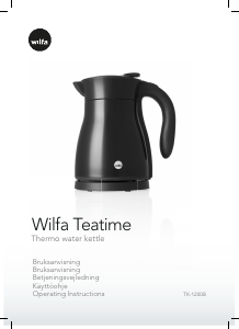 Manual Wilfa TK-1200B Kettle