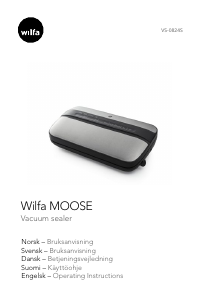 Manual Wilfa VS-0824S Moose Vacuum Sealer