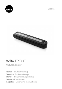 Manual Wilfa VS-0812B Trout Vacuum Sealer
