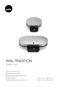 Manual Wilfa SWA-517S Waffle Maker