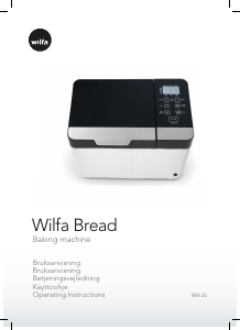 Manual Wilfa BM-2S Bread Maker