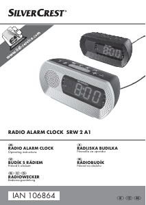 Návod SilverCrest SRW 2 A1 Rádiobudík