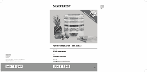 Bedienungsanleitung SilverCrest SDA 260 A1 Lebensmitteltrockner