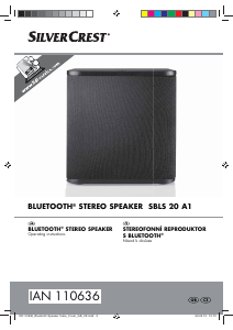 Manual SilverCrest SBLS 20 A1 Speaker