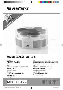 Manual SilverCrest IAN 108124 Yoghurt Maker