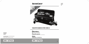 Εγχειρίδιο SilverCrest STRG 2200 A1 Ψησταριά