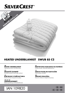 Manual SilverCrest SWUB 85 C2 Electric Blanket