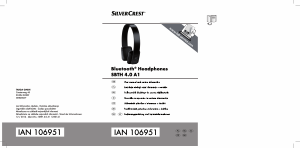 Manuál SilverCrest SBTH 4.0 A1 Sluchátka