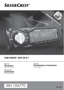 Bedienungsanleitung SilverCrest IAN 106770 Autoradio