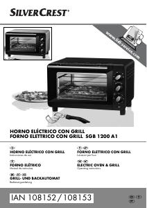 Manual SilverCrest IAN 108152 Forno