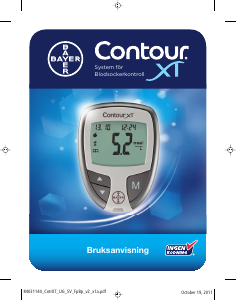 Handleiding Bayer Contour XT Bloedglucosemeter