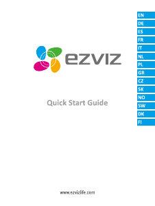 Εγχειρίδιο EZVIZ C4W Κάμερα συστήματος ενδοεπικοινωνίας
