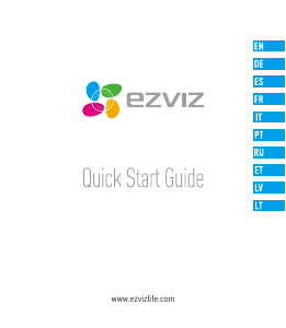 Rokasgrāmata EZVIZ C6B IP kamera