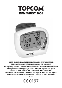 Manuál Topcom BPM WRIST 2000 Tonometr