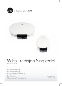 Manual Wilfa DWA-516W Waffle Maker