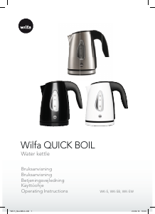 Käyttöohje Wilfa WK-5W Kattila