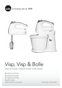 Manual Wilfa KMB-400W Hand Mixer