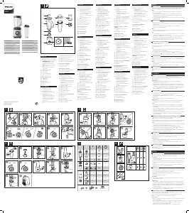 Rokasgrāmata Philips HR3573 Blenderis