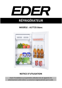 Mode d’emploi Eder A1TT25 Réfrigérateur