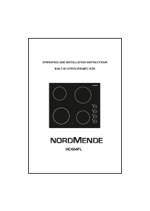 Manual Nordmende HC604FL Hob