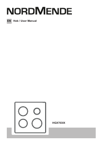 Handleiding Nordmende HGX703BGL Kookplaat