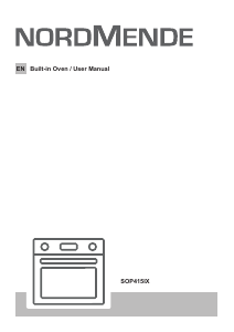 Manual Nordmende SOP415IX Oven