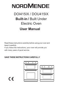 Manual Nordmende DOUC415IX Oven