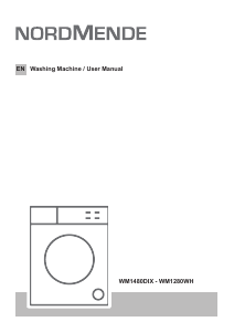 Manual Nordmende WM1480DIX Washing Machine