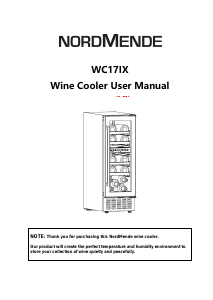 Manual Nordmende WC17IX Wine Cabinet