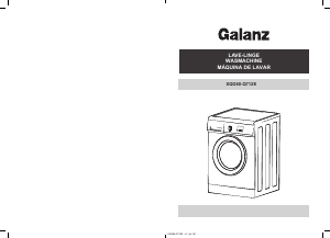 Manual de uso Galanz XQG80-Q712E Lavadora