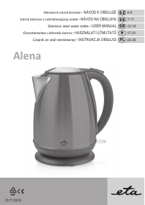 Manual Eta Alena 3590 90020 Kettle