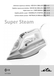 Manual Eta SuperSteam 2275 90000 Iron