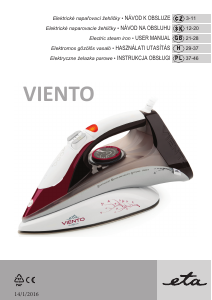 Manual Eta Viento 2284 90020 Iron