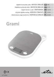 Manual Eta Grami 3777 90000 Kitchen Scale