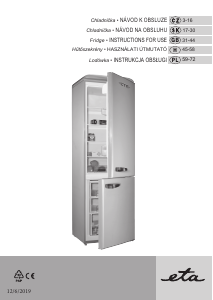 Manual Eta Storio 253290020 Fridge-Freezer