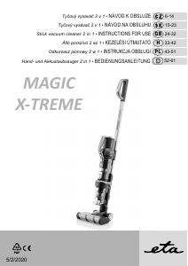 Manuál Eta Magic X-treme 7235 90000 Vysavač