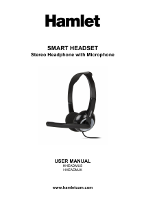 Handleiding Hamlet HHEADMUS Headset