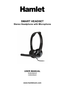 Manual Hamlet HHEADMJK Headset