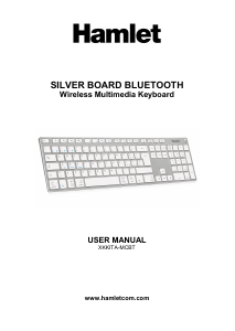 Manual Hamlet XKKITA-MCBT Keyboard