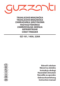 Manual Guzzanti GZ 145A Freezer