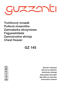 Manual Guzzanti GZ 145 Freezer