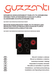 Instrukcja Guzzanti GZ 8303 Płyta do zabudowy