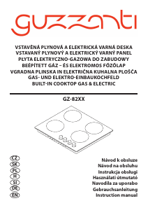 Instrukcja Guzzanti GZ 8209 Płyta do zabudowy